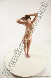 Standing reference poses of Anna